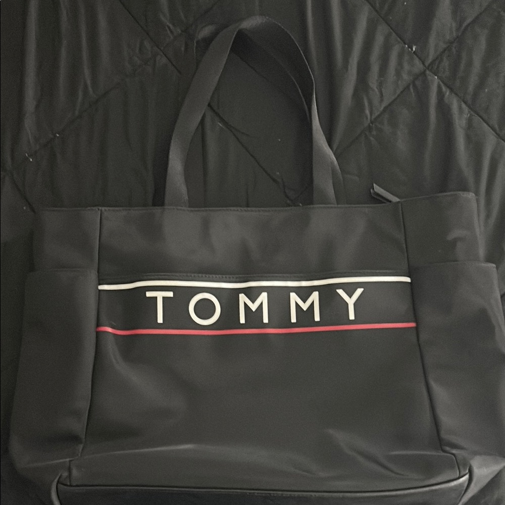 Tommy Hilfiger Black Tote Bag